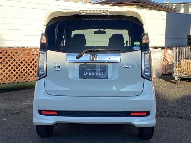 Ｎ－ＷＧＮカスタム Ｇ　ワンセグナビ／ブルートゥース　ＨＩＤヘッドライト　純正ＡＷ（6枚目）