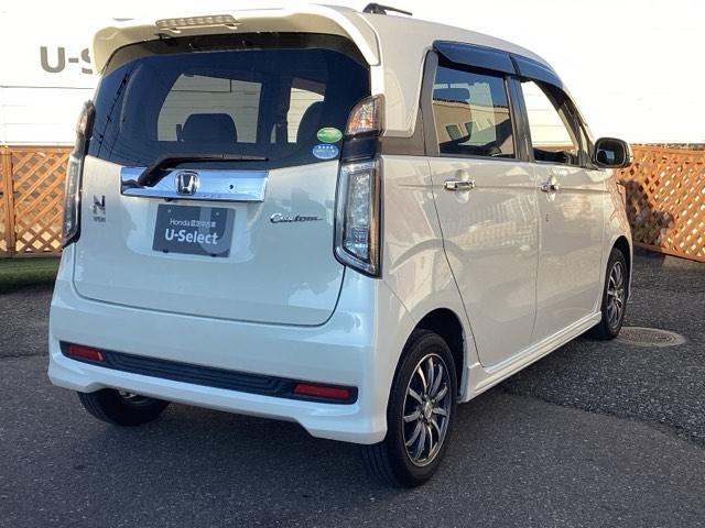 Ｎ－ＷＧＮカスタム Ｇ　ワンセグナビ／ブルートゥース　ＨＩＤヘッドライト　純正ＡＷ（7枚目）