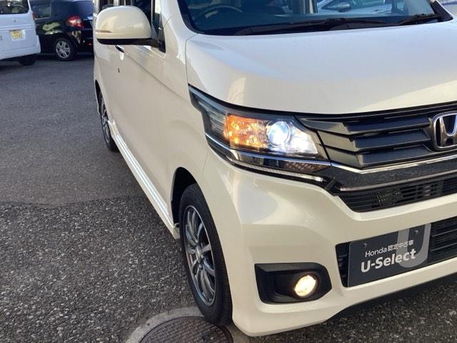 Ｎ－ＷＧＮカスタム Ｇ　ワンセグナビ／ブルートゥース　ＨＩＤヘッドライト　純正ＡＷ（32枚目）