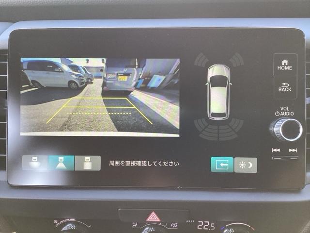 フィット ｅ：ＨＥＶＲＳ　フルセグナビ／ブルートゥース／ホンダコネクト　　　　　　　　　　　　　　　　　　ドラレコ（前後）　ホンダセンシング　ＬＥＤヘッド　純正ＡＷ（23枚目）