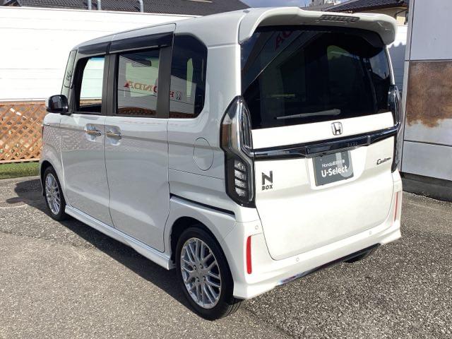 Ｎ－ＢＯＸカスタム Ｌターボ　フルセグナビ／ブルートゥース　　　　　　　　　　　　　　　　　　　　　　　　　　ドラレコ（前後）　シートヒーター　パドルシフト　ホンダセンシング　ＬＥＤヘッド（5枚目）