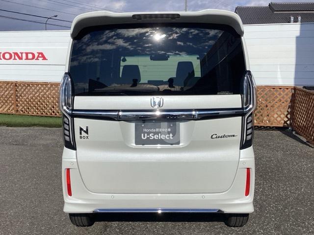 Ｎ－ＢＯＸカスタム Ｌターボ　フルセグナビ／ブルートゥース　　　　　　　　　　　　　　　　　　　　　　　　　　ドラレコ（前後）　シートヒーター　パドルシフト　ホンダセンシング　ＬＥＤヘッド（6枚目）