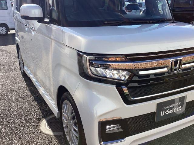 Ｎ－ＢＯＸカスタム Ｌターボ　フルセグナビ／ブルートゥース　　　　　　　　　　　　　　　　　　　　　　　　　　ドラレコ（前後）　シートヒーター　パドルシフト　ホンダセンシング　ＬＥＤヘッド（36枚目）