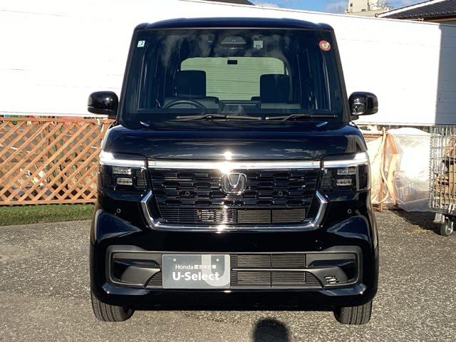 Ｎ－ＢＯＸカスタム ターボ　フルセグナビ／ブルートゥース／ホンダコネクト　　　　　　　　　　　　　　　　　　ドラレコ（前後）　シートヒーター（前席）　パドルシフト　ホンダセンシング　ＬＥＤヘッド（3枚目）