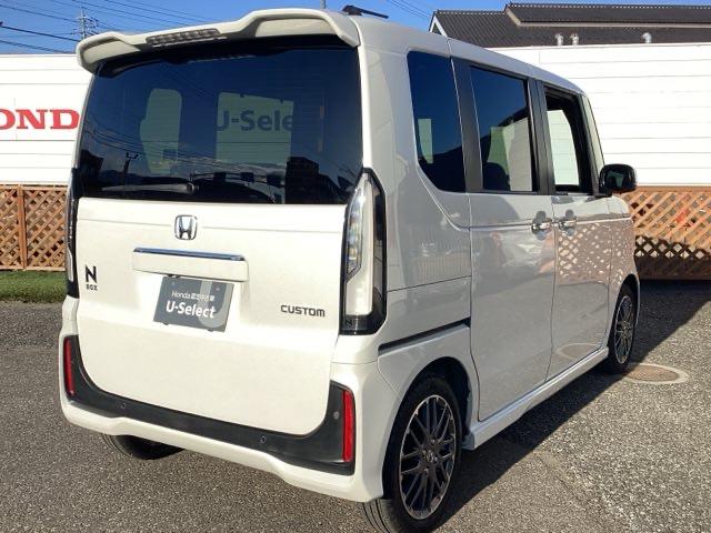 N-BOXカスタム ターボ フルセグナビ/ブルートゥース/ホンダコネクト ドラレコ(前後) シートヒーター(前席) パドルシフト ホンダセンシング LEDヘッド(7枚目)