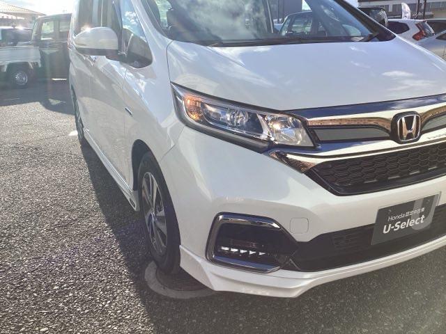 フリードハイブリッド ハイブリッド・Ｇホンダセンシング　フルセグナビ／ブルートゥース　　　　　　　　　　　　　　　　　　　　　　　　　　ドラレコ（前後）　シートヒーター（前席）　純正エンスタ　ルーフモニター　ホンダセンシング　ＬＥＤヘッド（36枚目）