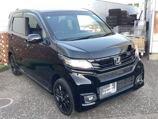 Ｎ－ＷＧＮカスタム ＧＳＳブラックスタイルパッケージ　４ＷＤ　ワンセグ／ブルートゥース／ディスプレイオーディオ　　　　　　　　　　　　　　　　　　　　　　　　　シートヒーター（前席）　パドルシフト　安心パッケージ　ＨＩＤヘッド（4枚目）