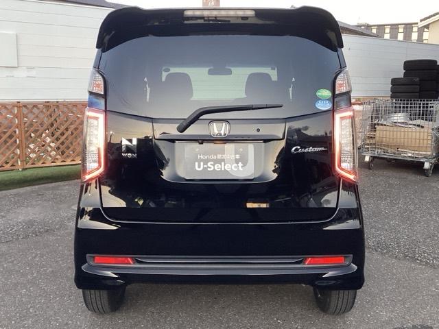 Ｎ－ＷＧＮカスタム ＧＳＳブラックスタイルパッケージ　４ＷＤ　ワンセグ／ブルートゥース／ディスプレイオーディオ　　　　　　　　　　　　　　　　　　　　　　　　　シートヒーター（前席）　パドルシフト　安心パッケージ　ＨＩＤヘッド（6枚目）