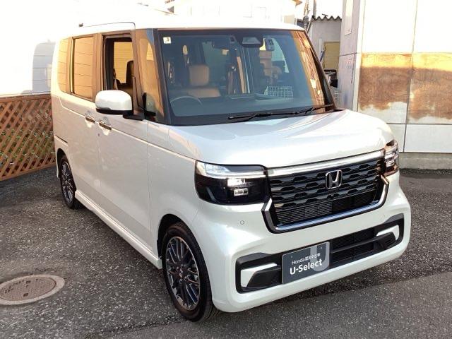 N-BOXカスタム ターボ フルセグナビ/ブルートゥース ドラレコ(前) シートヒーター(前席) パドルシフト ホンダセンシング LEDヘッド(4枚目)