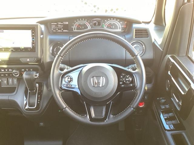 N-BOXカスタム EXターボ フルセグナビ/ブルートゥース 助手席スーパースライド ドラレコ(前) シートヒーター(前席) ホンダセンシング LEDヘッド(15枚目)