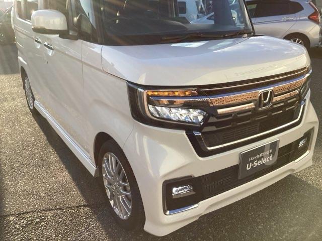 N-BOXカスタム EXターボ フルセグナビ/ブルートゥース 助手席スーパースライド ドラレコ(前) シートヒーター(前席) ホンダセンシング LEDヘッド(37枚目)