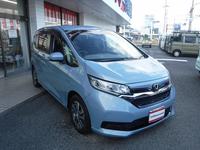 フリードハイブリッド ハイブリッド・Ｇホンダセンシング☆純正９型ナビフルセグＴＶ☆　Ｆ＆Ｂモニター☆ビルトインＥＴＣ☆前後ドラレコ☆ＵＳＢ電源☆両側パワスラ☆ハーフレザーシート☆前席シートヒーター☆ＬＥＤヘッドライト☆ミラーウインカー☆ホンダセンシング☆ＡＣＣ☆禁煙車★試乗予約承り中（35枚目）