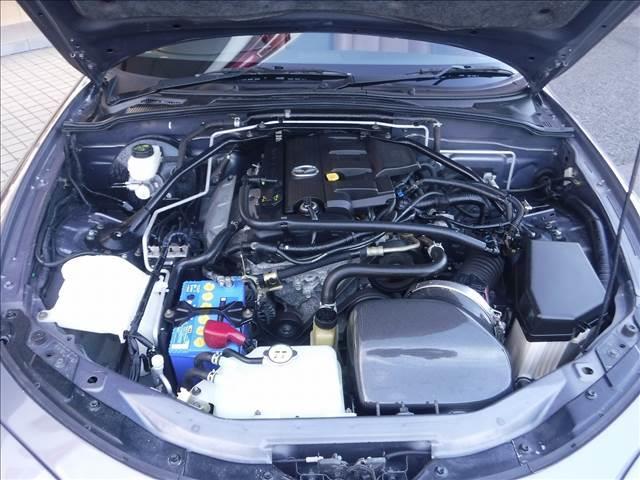 ロードスター ＲＳ☆ワンオーナー☆ミツビシナビ☆ＢＯＳＥサウンド☆　ＥＴＣ☆本革シート☆シートヒーター☆ＨＩＤ☆ＡＶＳ１７ＡＷ☆クスコ車高調☆ＨＫＳマフラー☆ガレージベリーＦスポイラー☆カーボンインテークシステム☆Ｒスポ☆アイライン☆フォグランプ☆キーレス☆禁煙車☆（20枚目）