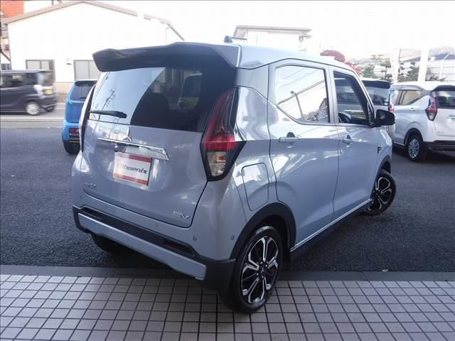 ｅＫクロス ＥＶ Ｐ☆メーカー９型ナビ☆フルセグＴＶ☆Ｂｌｕｅｔｏｏｔｈ☆　マルチアラウンドビューモニター☆ＥＴＣ２．０☆デジタルインナーミラー☆前席シートヒーター☆ステリアリングヒーター☆マイパイロット☆マイパイロットパーキング☆衝突被害軽減ブレーキ☆禁煙車★試乗予約承り中（3枚目）
