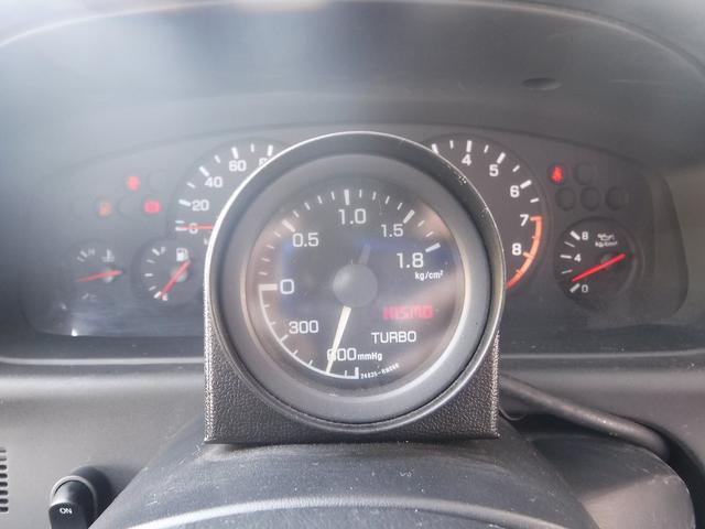 スカイライン ＧＴＳ２５ｔタイプＭ　スペックＩ　ニスモ３連追加メーター☆アペックスマフラー☆アペックスエアクリ☆純正フルエアロ☆リアスポイラー☆ＨＫＳターボタイマー☆フロントタワーバー☆リアストラットタワーバー☆純正１７ＡＷ☆ＲＢ２５ＤＥＴターボ☆（44枚目）