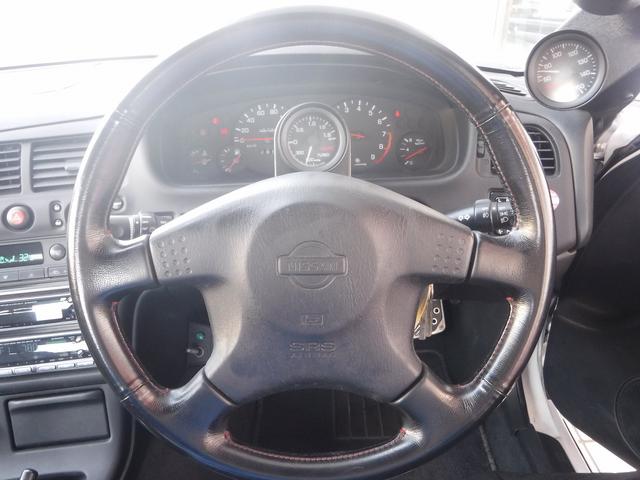 スカイライン ＧＴＳ２５ｔタイプＭ　スペックＩ　ニスモ３連追加メーター☆アペックスマフラー☆アペックスエアクリ☆純正フルエアロ☆リアスポイラー☆ＨＫＳターボタイマー☆フロントタワーバー☆リアストラットタワーバー☆純正１７ＡＷ☆ＲＢ２５ＤＥＴターボ☆（52枚目）