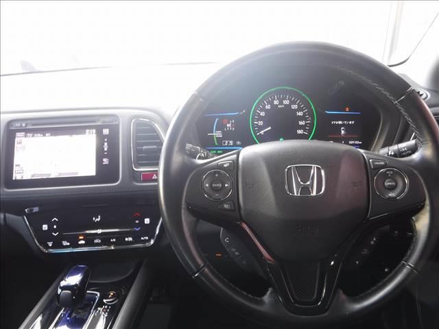 ヴェゼル ハイブリッドＸ・Ｌパッケージ☆４ＷＤ☆メーカーナビ☆ＴＶ☆　バックモニター☆あんしんパッケージ☆ＣＴＢＡ☆クルコン☆ビルトインＥＴＣ☆ルーフレール☆ＬＥＤヘッドライト☆フォグランプ☆オートライト☆ハーフレザーシート☆前席シートヒーター☆禁煙車★試乗予約承り中★（4枚目）
