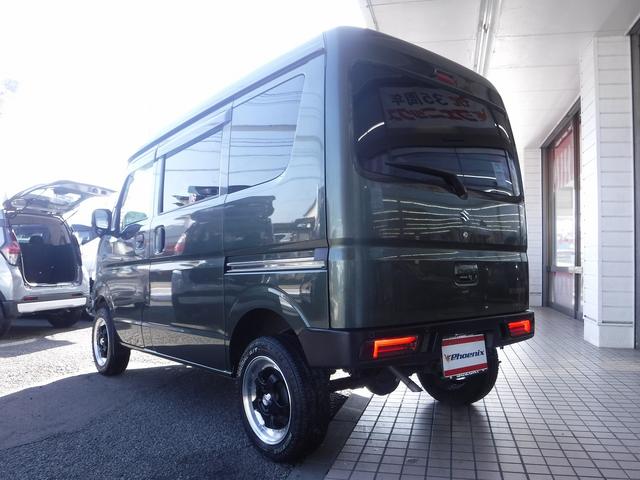 エブリイ ジョイン☆４ＷＤ☆ケンウッド９型ナビＴＶ☆Ｂカメラ☆ＥＴＣ☆　ドラレコ☆ＵＳＢ電源☆リフトアップ☆ファイナルビーストショートバンパー☆スキッドプレート☆ビンテージ調シートカバー☆ＬＥＤテール☆サイドバー☆ウッドコンビハン☆デュアルカメラブレーキサポート☆禁煙車☆（22枚目）