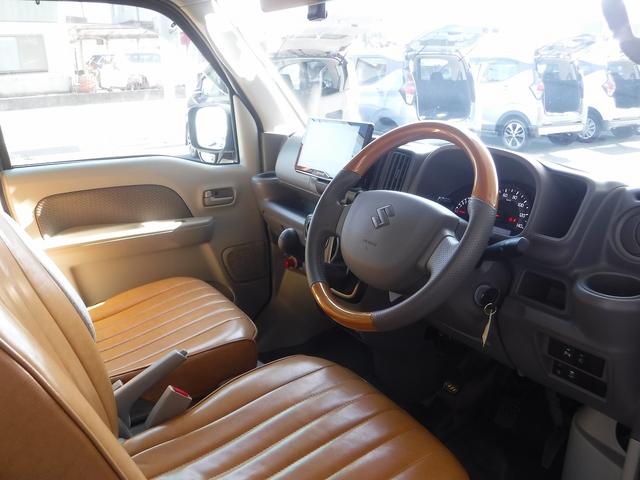 エブリイ ジョイン☆４ＷＤ☆ケンウッド９型ナビＴＶ☆Ｂカメラ☆ＥＴＣ☆　ドラレコ☆ＵＳＢ電源☆リフトアップ☆ファイナルビーストショートバンパー☆スキッドプレート☆ビンテージ調シートカバー☆ＬＥＤテール☆サイドバー☆ウッドコンビハン☆デュアルカメラブレーキサポート☆禁煙車☆（42枚目）