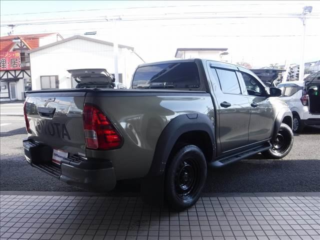 ハイラックス Ｘ☆４ＷＤ☆カロッツェリアナビフルセグＴＶ☆Ｂモニター☆　Ｆ＆Ｓモニター☆ＥＴＣ☆ドラレコ☆トノカバー☆純正ベットライナー☆オーバーフェンダー☆オートライト☆ＬＥＤグリルライト☆ミラーウインカー☆アイドリングストップ☆キーレス☆ＶＳＣ★試乗予約承り中★（3枚目）