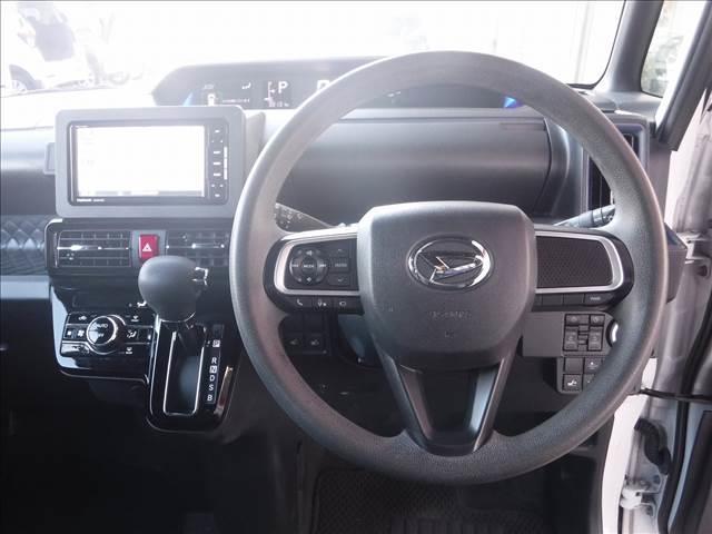 タント カスタムXスタイルセレクション☆ストラーダナビフルセグTV☆ パノラマモニター☆両側パワスラ☆ハーフレザーシート☆前席シートヒーター☆USB電源☆LEDヘッドライト☆LEDフォグ☆コーナーセンサー☆スマートアシスト☆アイドリングストップ☆禁煙車★試乗予約承り中(4枚目)