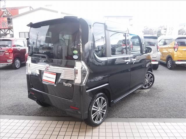 タント カスタムＲＳ　トップエディションリミテッドＳＡＩＩＩ　ケンウッドナビフルセグＴＶ☆Ｂｌｕｅｔｏｏｔｈ☆後席モニター☆パノラマモニター☆ＥＴＣ☆ドラレコ☆両側パワスラ☆ハーフレザーシート☆シートヒーター☆ＬＥＤヘッドライト☆スマートアシストＩＩＩ☆禁煙車☆（3枚目）