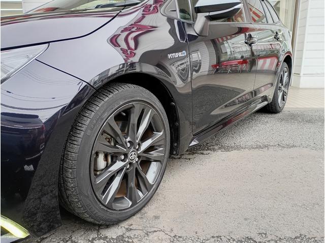 カローラツーリング ハイブリッドダブルバイビー純正９型ディスプレイオーディオナビ　フルセグＴＶ☆Ｂモニター☆ビルトインＥＴＣ２．０☆ドラレコ☆ハーフレザーシート☆ＵＳＢ電源☆ＬＥＤヘッドライト☆クリアランスソナー☆セーフティセンス☆ＡＣＣ☆ＢＳＭ☆禁煙車★試乗予約承り中★（32枚目）