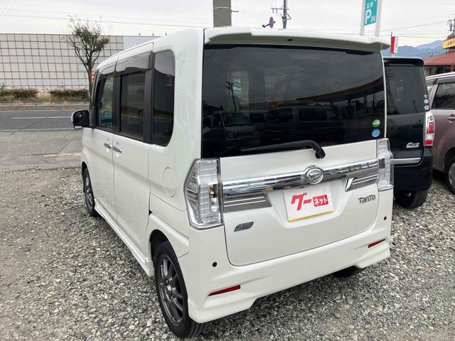 タント カスタムRS 長野市千曲市販売限定 車検R9年10月 後席用モニター ETC Bカメラ 両側電動スライド ナビTV クリアランスソナー 衝突被害軽減システム オートライト LED スマートキー 電格ミラー ターボ(17枚目)