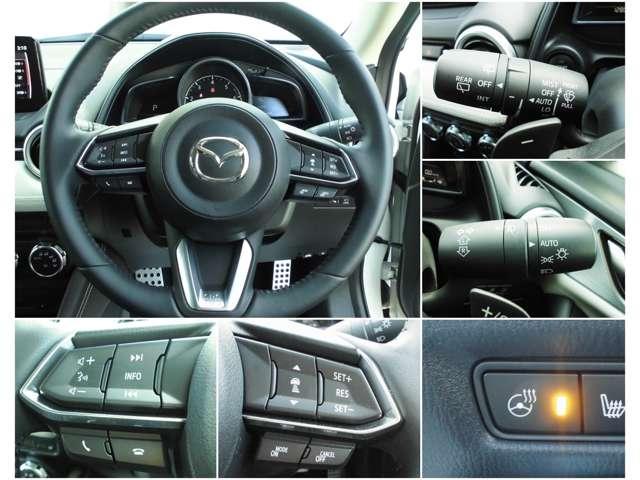 ＣＸ－３ １．８　ＸＤ　エクスクルーシブ　モッズ　ディーゼルターボ　ワンオーナー　スマホ連携　ＥＴＣ　３６０°モニター　ハンドルヒーター　シートヒーター　ＢＯＳＥ　全車速追従クルコン（6枚目）