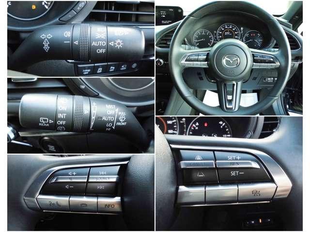 MAZDA3ファストバック 1.5 15S ツーリング 4WD 禁煙 ワンオーナー スマホ連携 ナビ ETC 360°モニター 全車速追従クルコン 中古冬タイヤ(6枚目)