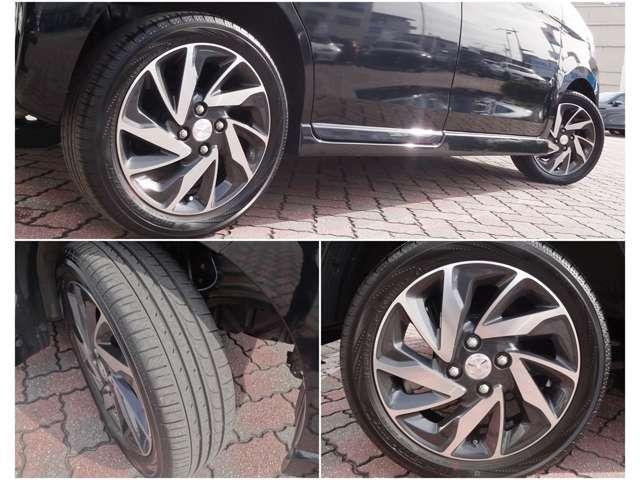 軽自動車の標準的なタイヤサイズなので維持費も安く済みますネ！