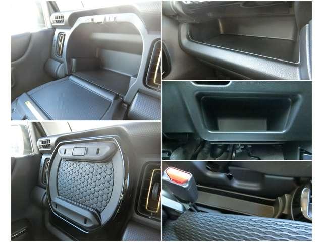 小物をすっきりまとめられる収納ボックスつき☆