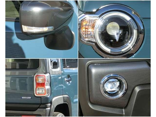 夜間の光からもデザインされています★フォグランプもＬＥＤです