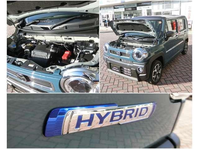 発進時の加速をアシストするマイルドハイブリッド仕様！燃費性能も向上☆彡
