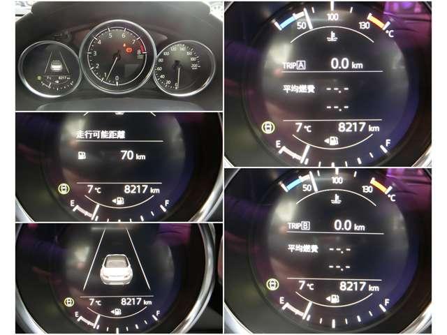 ���[�^�[���ɂ́A�O�C���E���ϔR��E�u�ԔR��E���s�\�����̂d�b�n��񂪕\���ł���@�\������܂��I