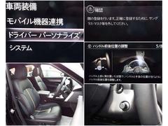 ドライバーパーソナライズで運転者の推奨するドライビングポジションを提案し、車内のカメラで運転者を認識し、記憶した運転者の各種設定を自動的に復元します。 6