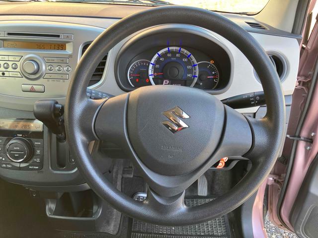 ワゴンR FX 4WD キーレスエントリー アイドリングストップ 電動格納ミラー シートヒーター ベンチシート CVT 盗難防止システム ABS CD ミュージックプレイヤー接続可 衝突安全ボディ エアコン(3枚目)