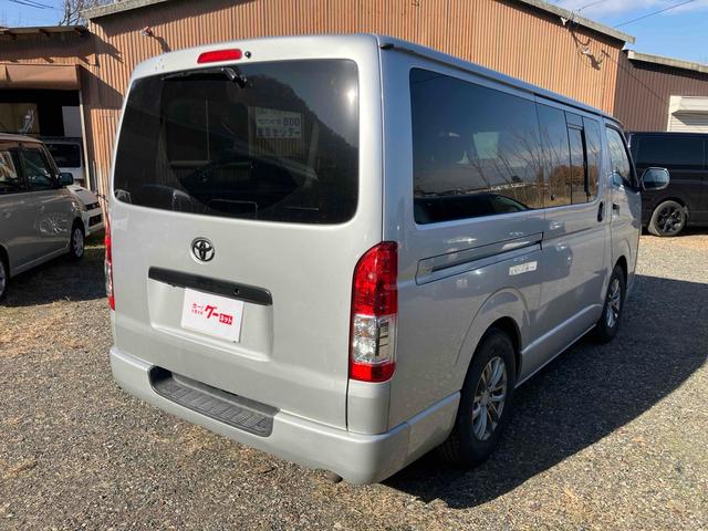 ハイエースバン ロングスーパーGL 4WD ETC 両側スライドドア キーレスエントリー 電動格納ミラー AT アルミホイール エアコン パワーウィンドウ タイベル交換済み ウオーターポンプ交換済み(23枚目)