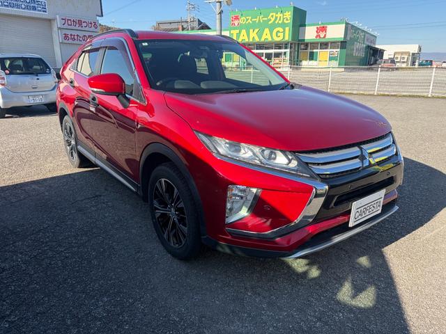 エクリプスクロス G 4WD 衝突被害軽減ブレーキ ナビ CD DVD Bluetooth バックカメラ ETC ドラレコ クルーズコントロール パドルシフト 横滑り防止機能 オートライト オートエアコン(3枚目)