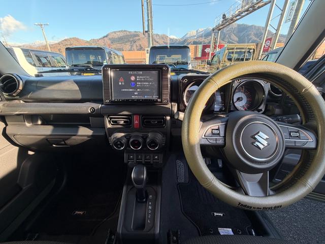 ジムニー XC 4WD 衝突被害軽減ブレーキ ナビ Bluetooth CD DVD バックカメラ ドライブレコーダー シートヒーター オートライト オートエアコン ETC プッシュスタート スマートキー(10枚目)