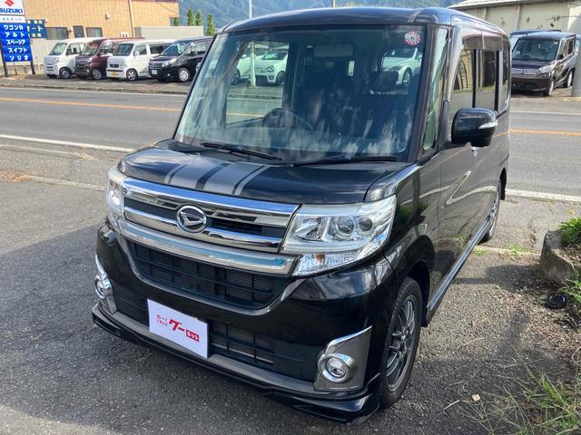 タント カスタムＲＳ　両側電動スライドドア　ナビ　オートライト　ＬＥＤヘッドランプ　スマートキー　アイドリングストップ　電動格納ミラー　ベンチシート　ＣＶＴ　盗難防止システム　ＡＢＳ　Ｂｌｕｅｔｏｏｔｈ　アルミホイール（12枚目）