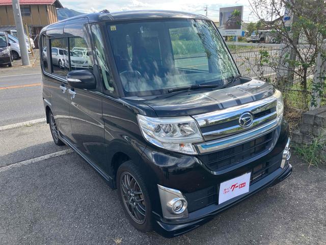 タント カスタムＲＳ　両側電動スライドドア　ナビ　オートライト　ＬＥＤヘッドランプ　スマートキー　アイドリングストップ　電動格納ミラー　ベンチシート　ＣＶＴ　盗難防止システム　ＡＢＳ　Ｂｌｕｅｔｏｏｔｈ　アルミホイール（14枚目）