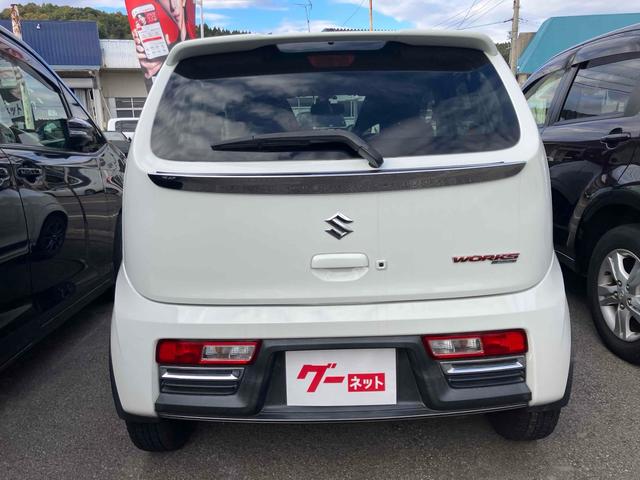 アルトワークス ベースグレード 4WD ドライブレコーダー ETC ナビ TV オートライト スマートキー 電動格納ミラー MT ESC USB アルミホイール エアコン パワーステアリング パワーウィンドウ(16枚目)