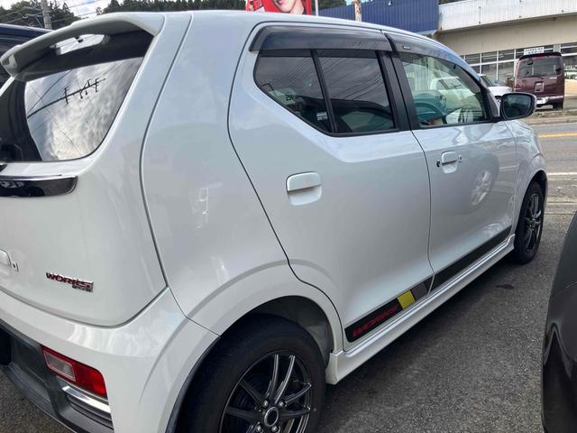 アルトワークス ベースグレード 4WD ドライブレコーダー ETC ナビ TV オートライト スマートキー 電動格納ミラー MT ESC USB アルミホイール エアコン パワーステアリング パワーウィンドウ(27枚目)