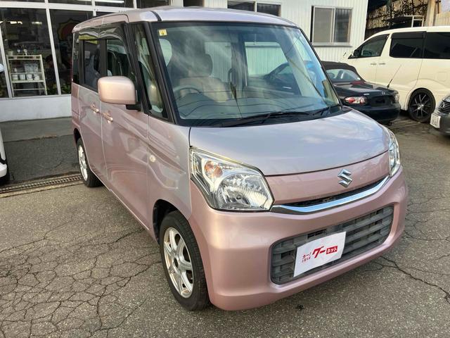 スペーシア Ｇ　４ＷＤ　ＥＴＣ　バックカメラ　両側スライドドア　ナビ　ＴＶ　スマートキー　アイドリングストップ　電動格納ミラー　シートヒーター　ベンチシート　ＣＶＴ　盗難防止システム　ＡＢＳ　アルミホイール（15枚目）