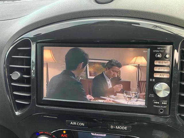 ジューク １６ＧＴ　ＦＯＵＲ　タイプＶ　４ＷＤ　ＥＴＣ　バックカメラ　ナビ　ＴＶ　オートライト　アルミホイール　スマートキー　電動格納ミラー　ＣＶＴ　盗難防止システム　衝突安全ボディ　ＡＢＳ　ＥＳＣ　エアコン　パワーステアリング（4枚目）