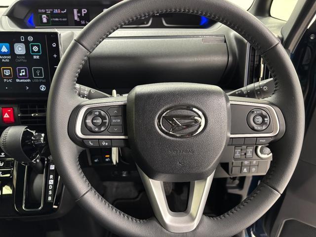 タント カスタムRS 4WD CVT カスタムRS(レーザーブルークリスタルシャイン) 低走行 防錆塗装済み ターボ LED ディスプレイオーディオ バックモニター ETC キーレス シートヒーター ミラクルオープンドア(12枚目)