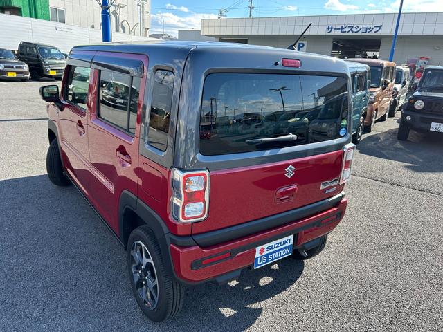 ハスラー ＨＹＢＲＩＤ　Ｘ　２ＷＤ　全方位カメラ付きナビゲーション　バックカメラ　オートライト　Ｂｌｕｅｔｏｏｔｈ　純正ナビ　プッシュスタート　シートヒーター　オートエアコン　衝突被害軽減システム　アイドリングストップ　横滑り防止機能　衝突安全ボディ　盗難防止システム（2枚目）