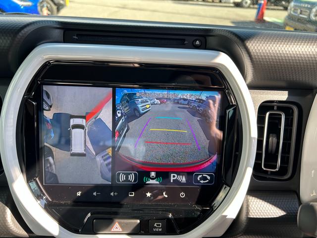 ハスラー ＨＹＢＲＩＤ　Ｘ　２ＷＤ　全方位カメラ付きナビゲーション　バックカメラ　オートライト　Ｂｌｕｅｔｏｏｔｈ　純正ナビ　プッシュスタート　シートヒーター　オートエアコン　衝突被害軽減システム　アイドリングストップ　横滑り防止機能　衝突安全ボディ　盗難防止システム（26枚目）