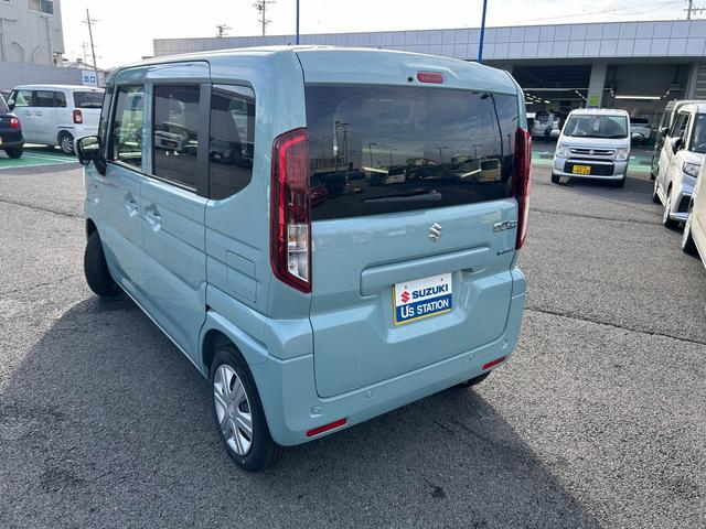 スペーシア ＨＹＢＲＩＤ　Ｇ　２ＷＤ　スライドドア　オートライト　スライドドア　プッシュスタート　シートヒーター　オートエアコン　衝突被害軽減システム　盗難防止システム　衝突安全ボディ　盗難防止システム（2枚目）